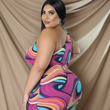 Load image into Gallery viewer, Swirl Pattern Dress
